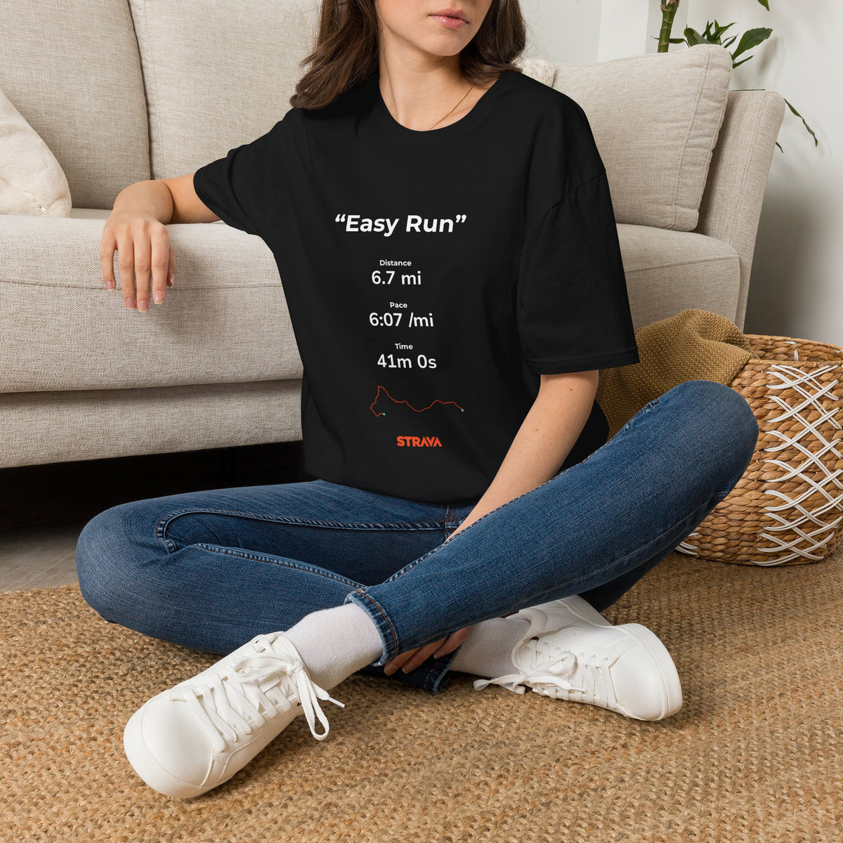 Runner’s Logic (6:07) - Premium Graphic Tee