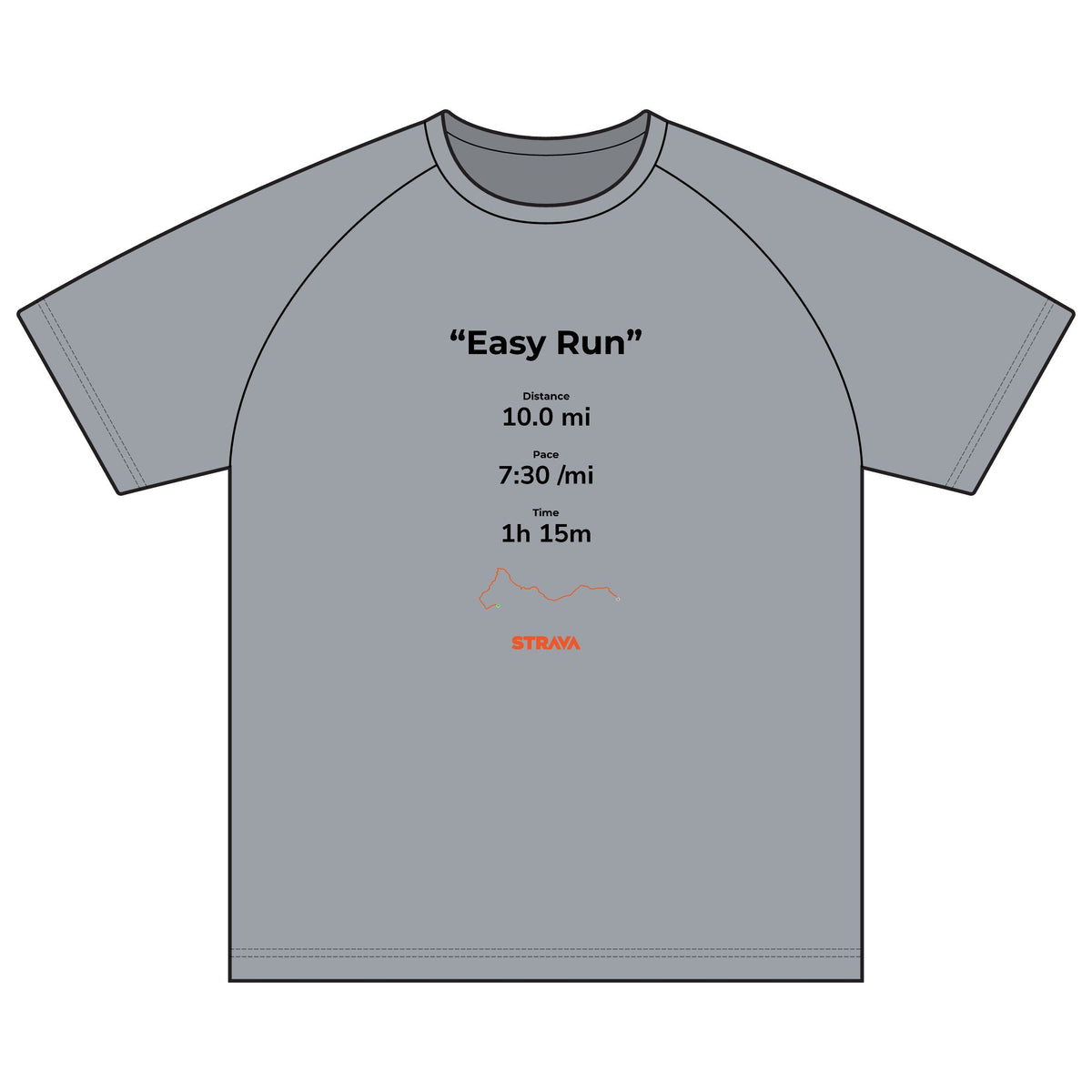 [Dry Fit] Runner’s Logic (7:30) - Premium Graphic Tee