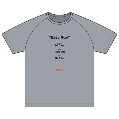 [Dry Fit] Runner’s Logic (7:30) - Premium Graphic Tee