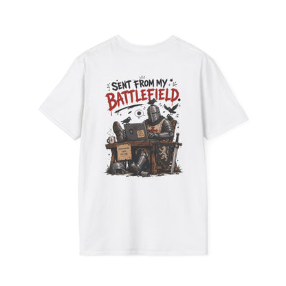 Knight Armor T‑Shirt — “The Anxiety Is Chronic but This Outfit Is Iconic” Graphic Tee