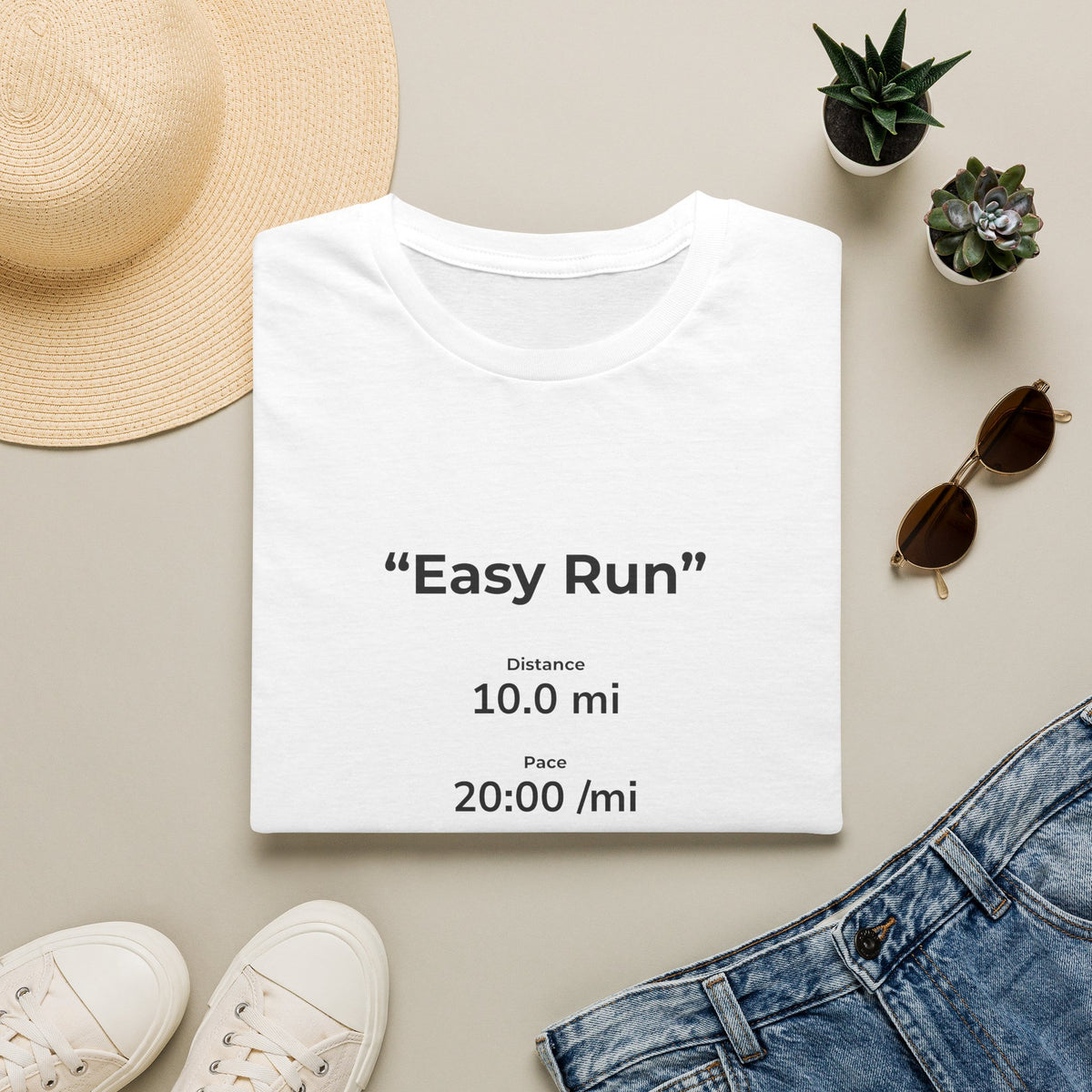 Runner’s Logic (20:00) - Premium Graphic Tee