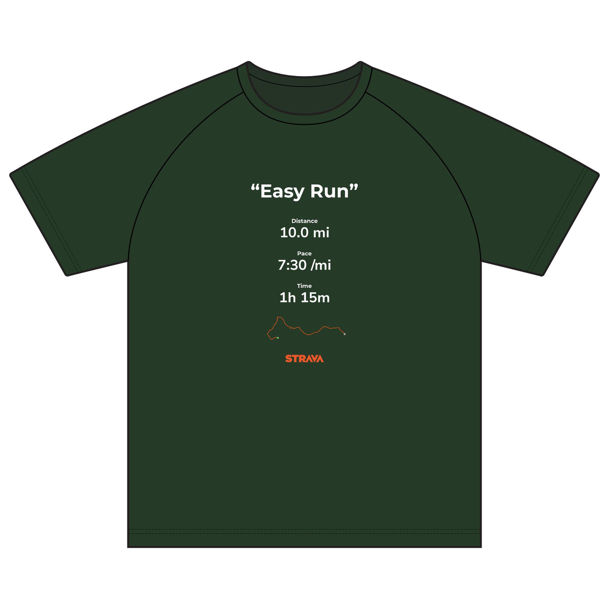 [Dry Fit] Runner’s Logic (7:30) - Premium Graphic Tee