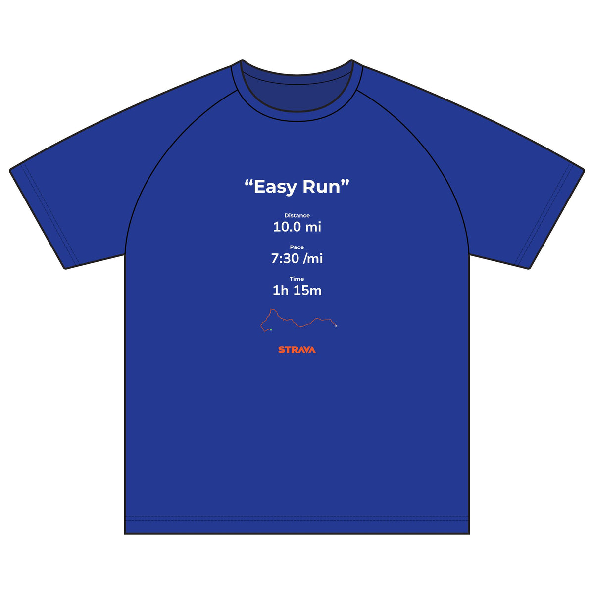 [Dry Fit] Runner’s Logic (7:30) - Premium Graphic Tee