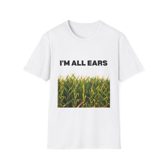 T-Shirt — "I'm All Ears" Cornfield Graphic Tee