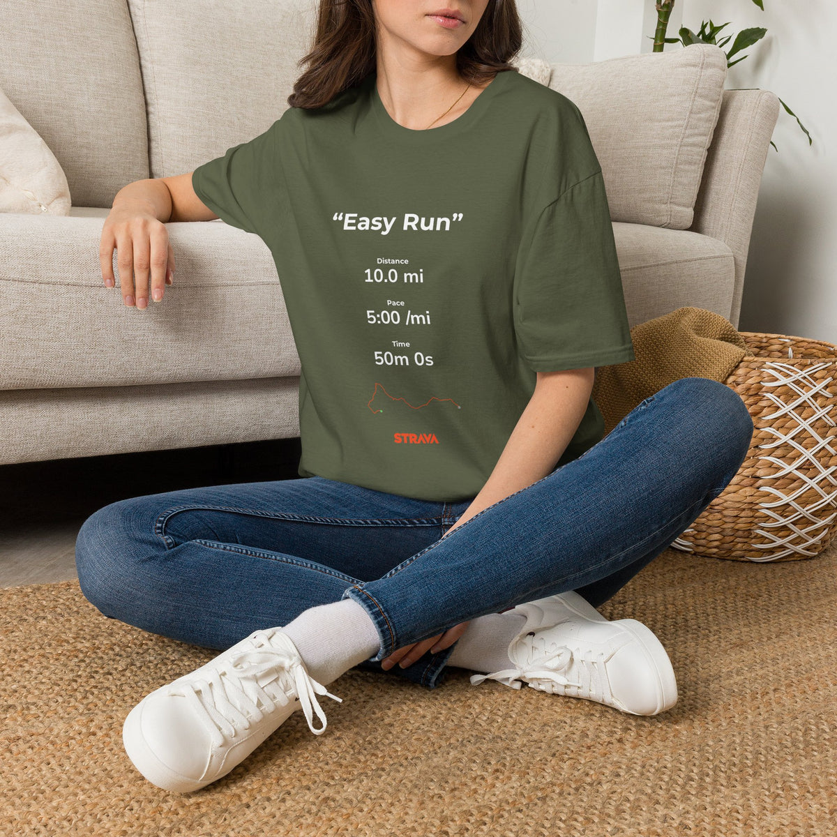 Runner’s Logic (5:00) - Premium Graphic Tee