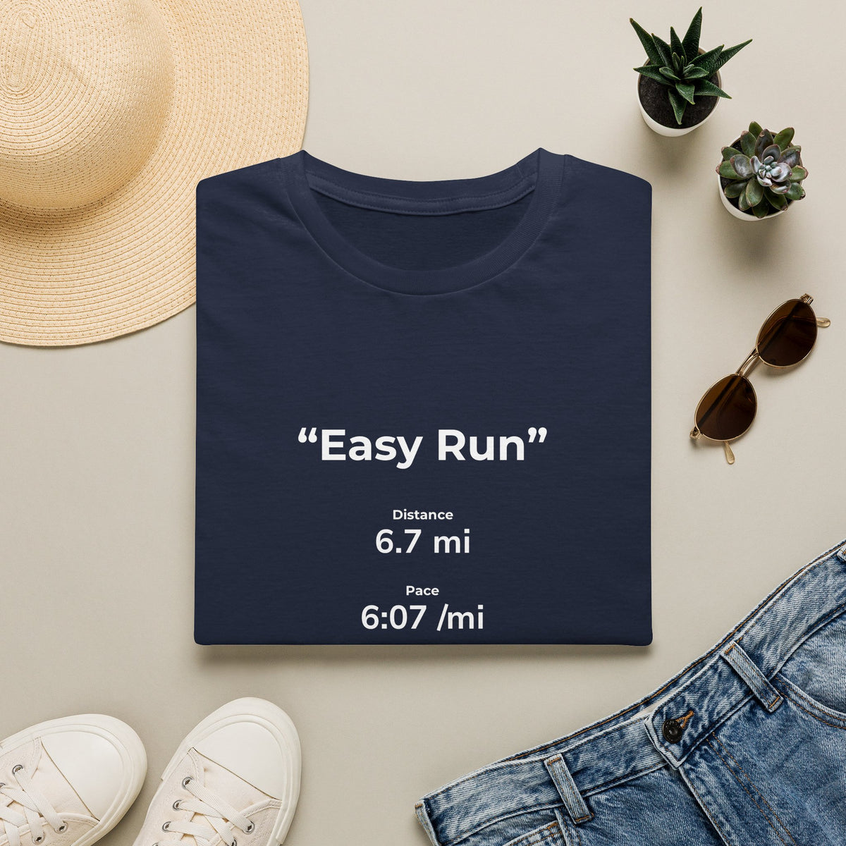 Runner’s Logic (6:07) - Premium Graphic Tee