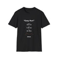Easy Run 10.0 mi Pace 7:30/mi T-Shirt — Runner Strava Workout Tee