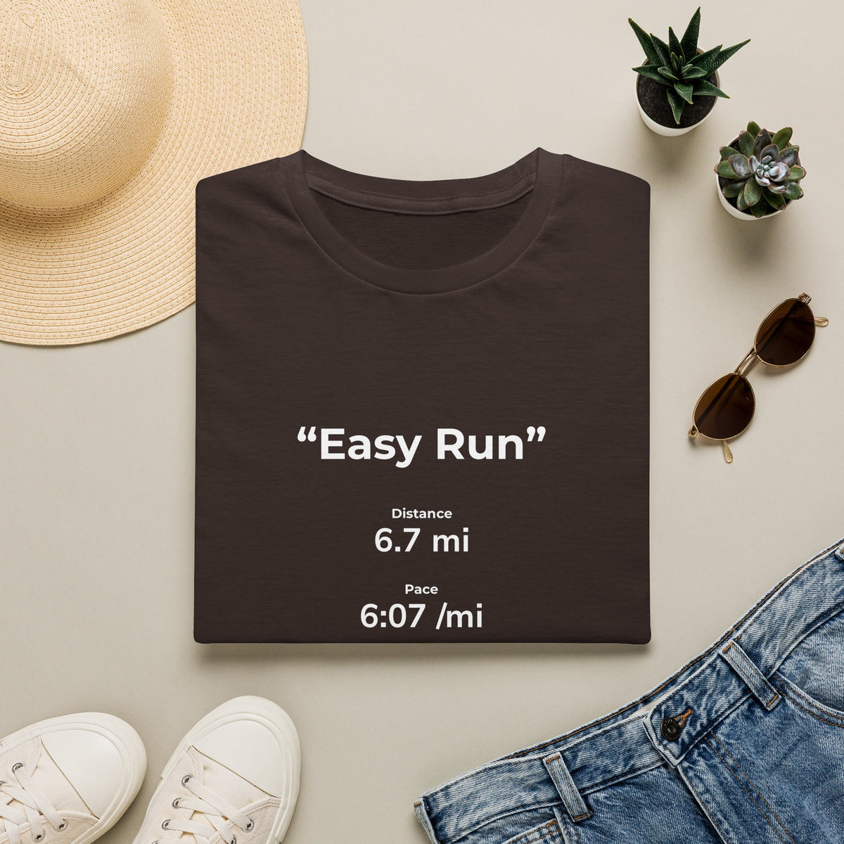 Runner’s Logic (6:07) - Premium Graphic Tee