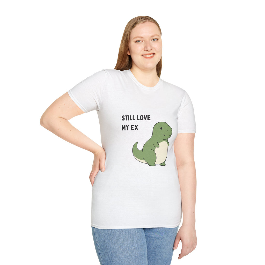 T-Shirt — 'Still Love My Ex' Cute Green Dino Tee