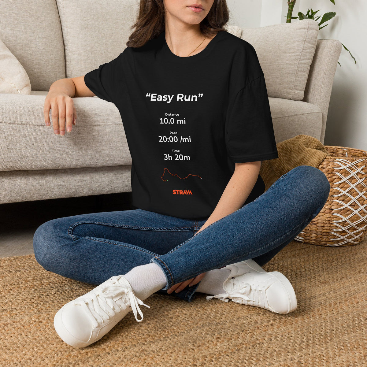 Runner’s Logic (20:00) - Premium Graphic Tee